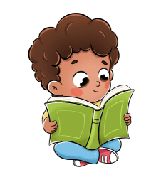 Boy reading
